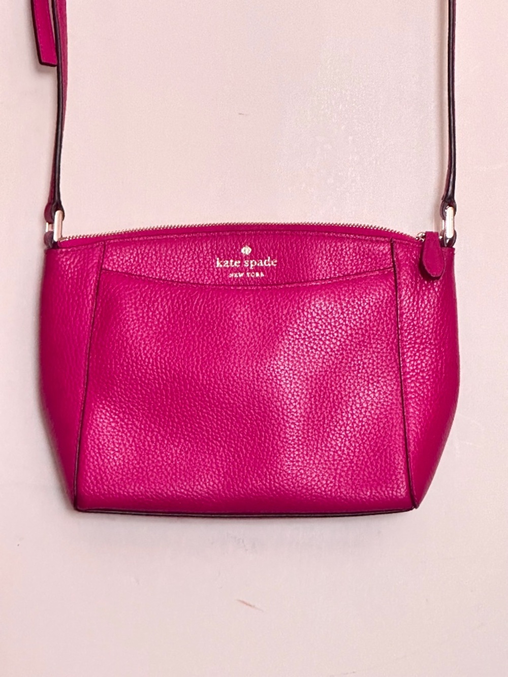 Kate Spade New York Pink Leather Crossbody Bag